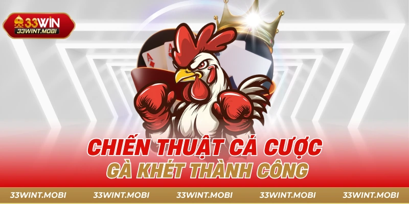 Chiến thuật cá cược gà khét thành công